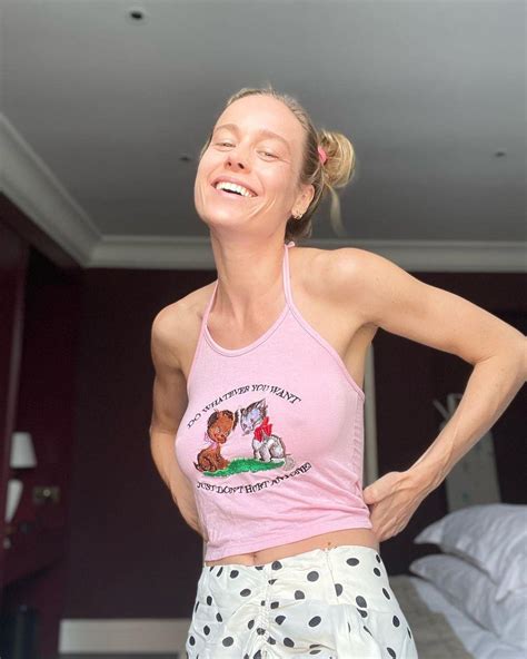 brie larson instagram|Brie Larson's Abs Are Pure Muscle In A Crop Top In A .